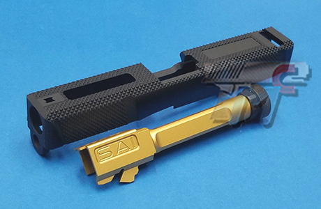 EMG SAI Utility Slide Set for Umarex Glock 19 Gas Blow Back - Click Image to Close